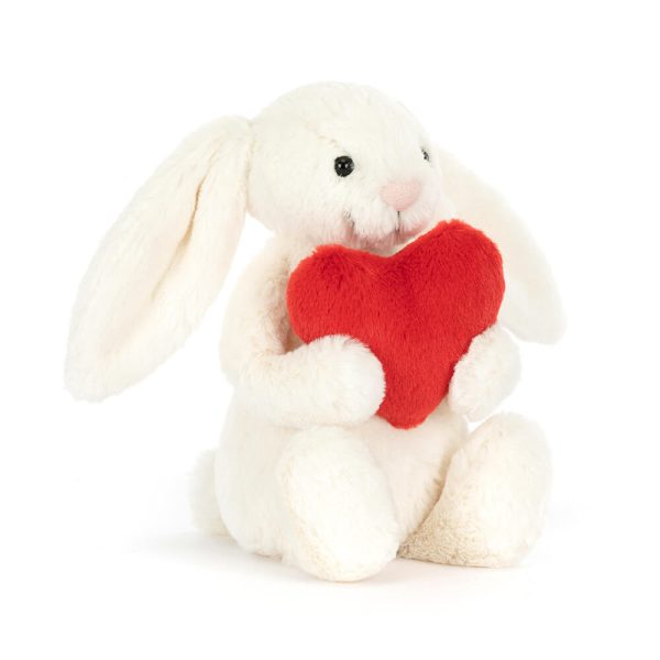 Jellycat 害羞賓尼兔系列 賓尼兔公仔 31CM 紅色愛心