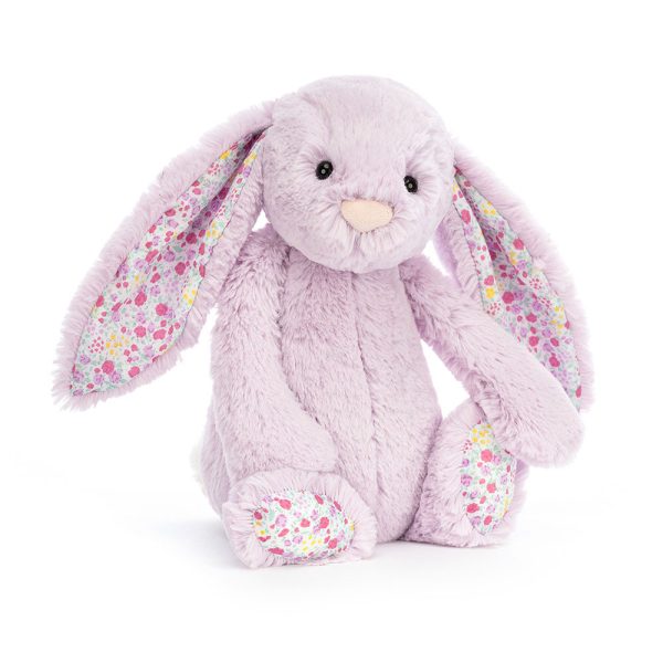 Jellycat 花耳朵賓尼兔系列 賓尼兔公仔 31CM 茉莉紫色
