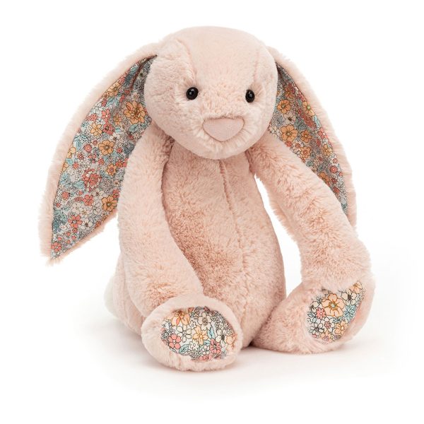 Jellycat 花耳朵賓尼兔系列 賓尼兔公仔 36CM 淺桃紅色