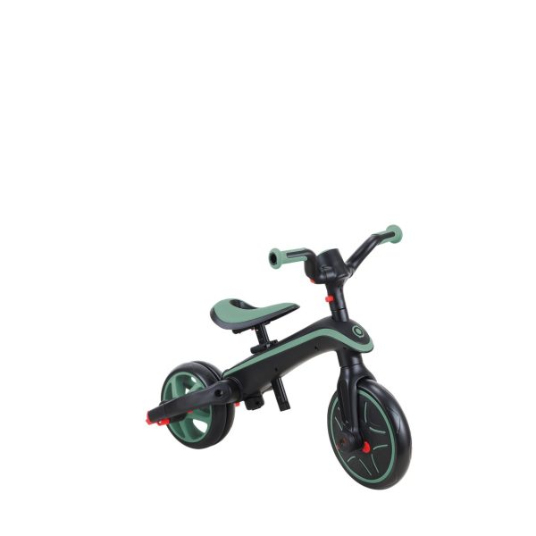 Globber Explorer Trike Foldable 4合1多功能嬰兒三輪車及平衡車 – 橄欖綠 - Image 12