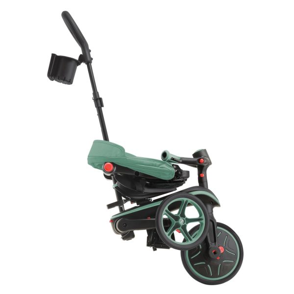Globber Explorer Trike Foldable 4合1多功能嬰兒三輪車及平衡車 – 橄欖綠 - Image 13