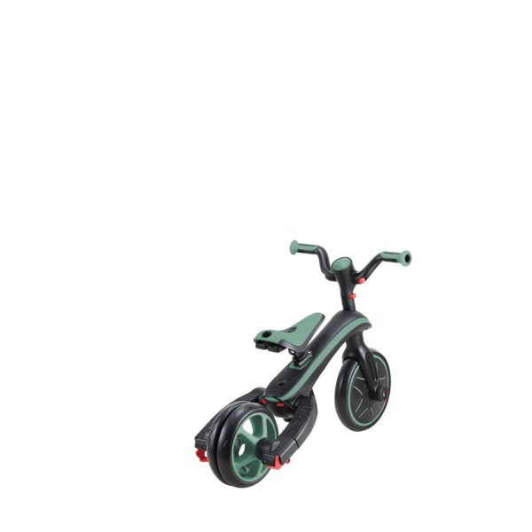 Globber Explorer Trike Foldable 4合1多功能嬰兒三輪車及平衡車 – 橄欖綠 - Image 14