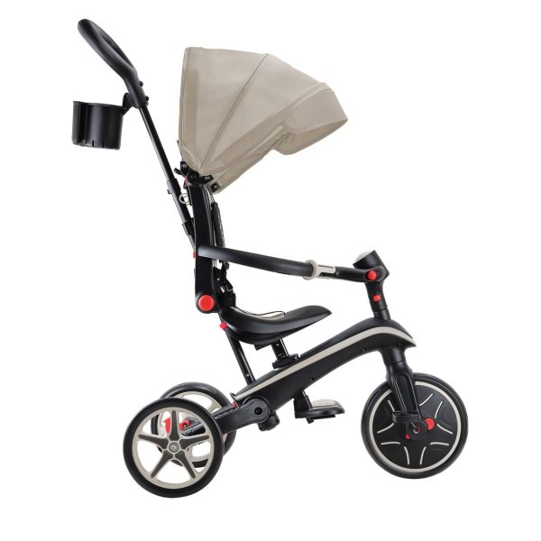 Globber Explorer Trike Foldable 4合1多功能嬰兒三輪車及平衡車 – 灰褐色 - Image 15