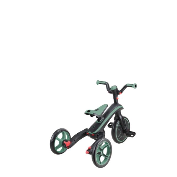 Globber Explorer Trike Foldable 4合1多功能嬰兒三輪車及平衡車 – 橄欖綠 - Image 16
