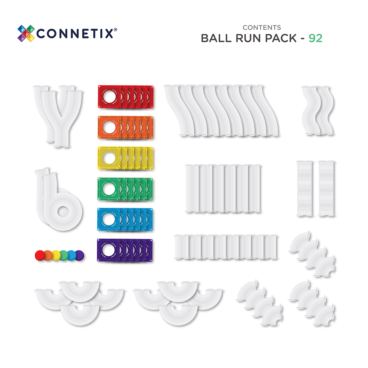 CONNETIX 彩虹色管道套裝 92pcs - Image 12
