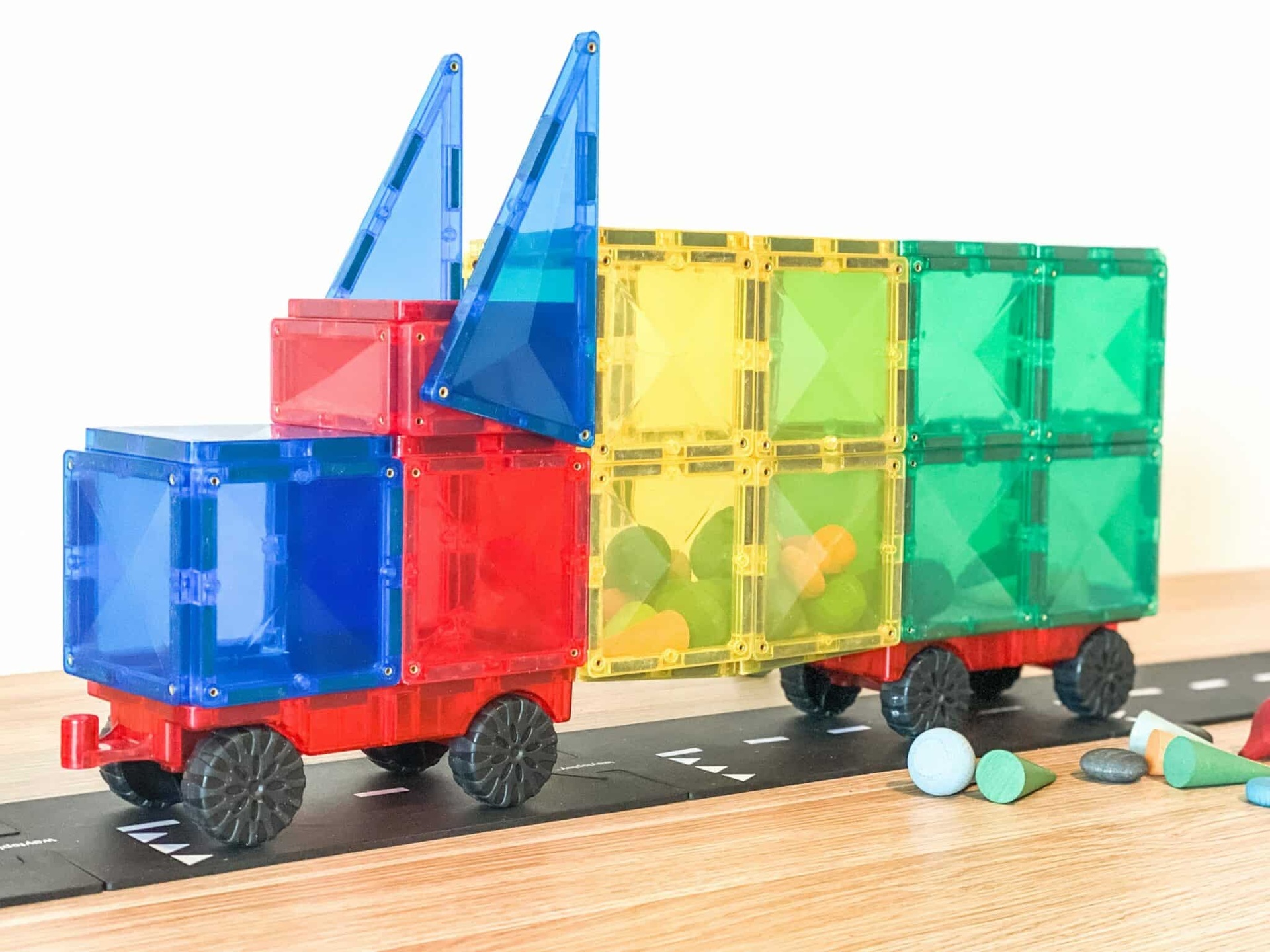 CONNETIX 彩虹色小車套裝 24pcs - Image 4