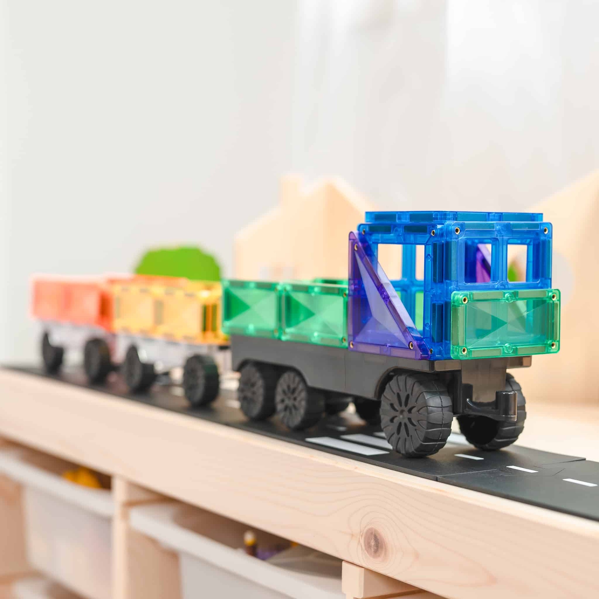 CONNETIX 彩虹色運輸套裝 50pcs - Image 7