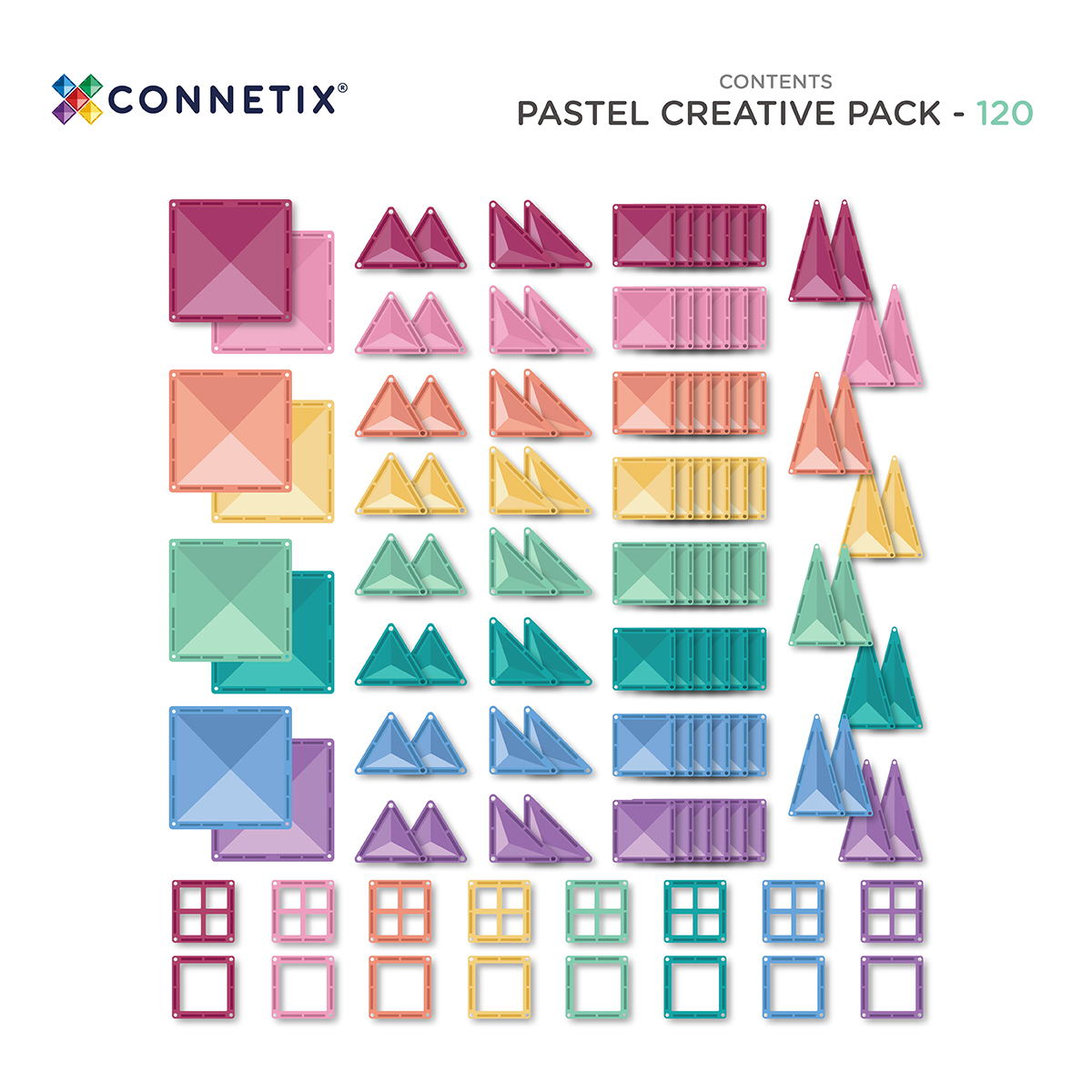 CONNETIX 粉彩色創意套裝 120pcs - Image 8