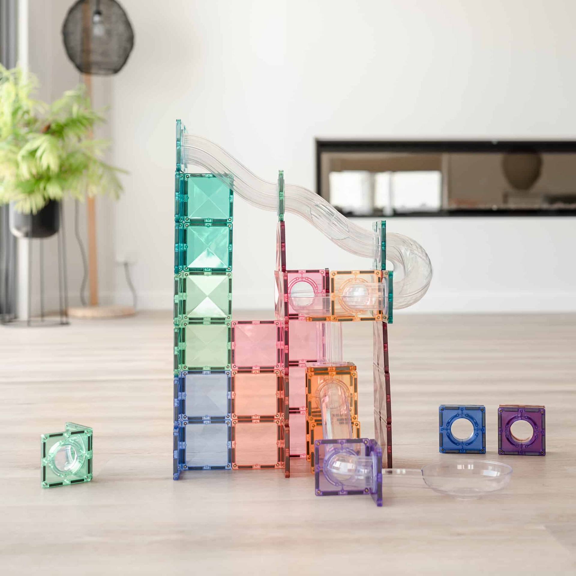 CONNETIX 粉彩色管道拓展套裝 80pcs - Image 2