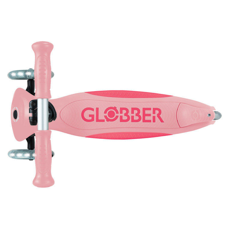 Globber Elite Lights 可摺疊炫光滑板車 粉紅色 - Image 10