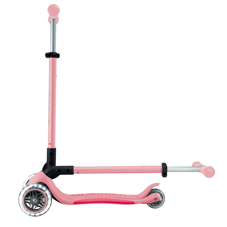 Globber Elite Lights 可摺疊炫光滑板車 粉紅色 - Image 13