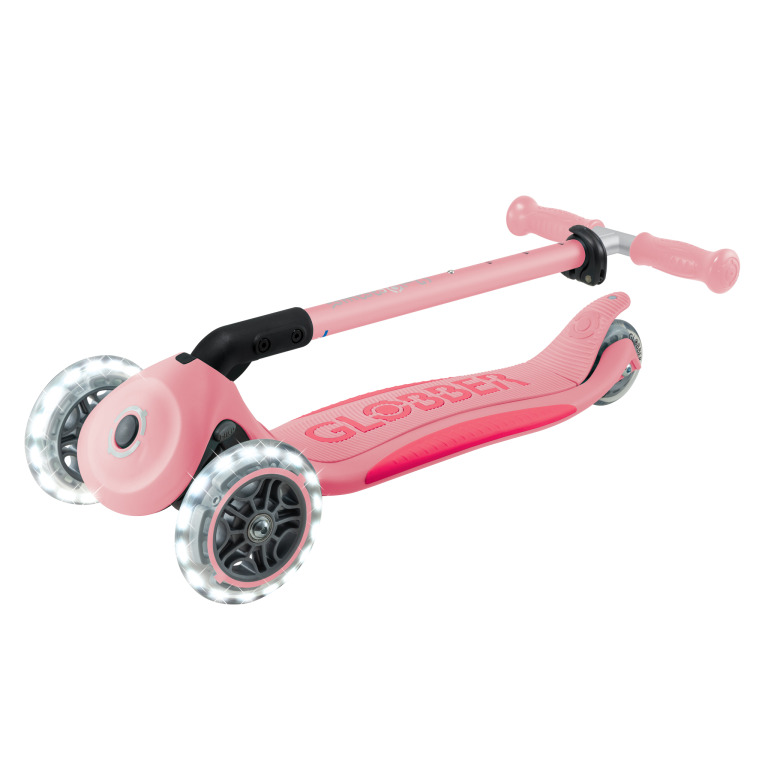 Globber Elite Lights 可摺疊炫光滑板車 粉紅色 - Image 7