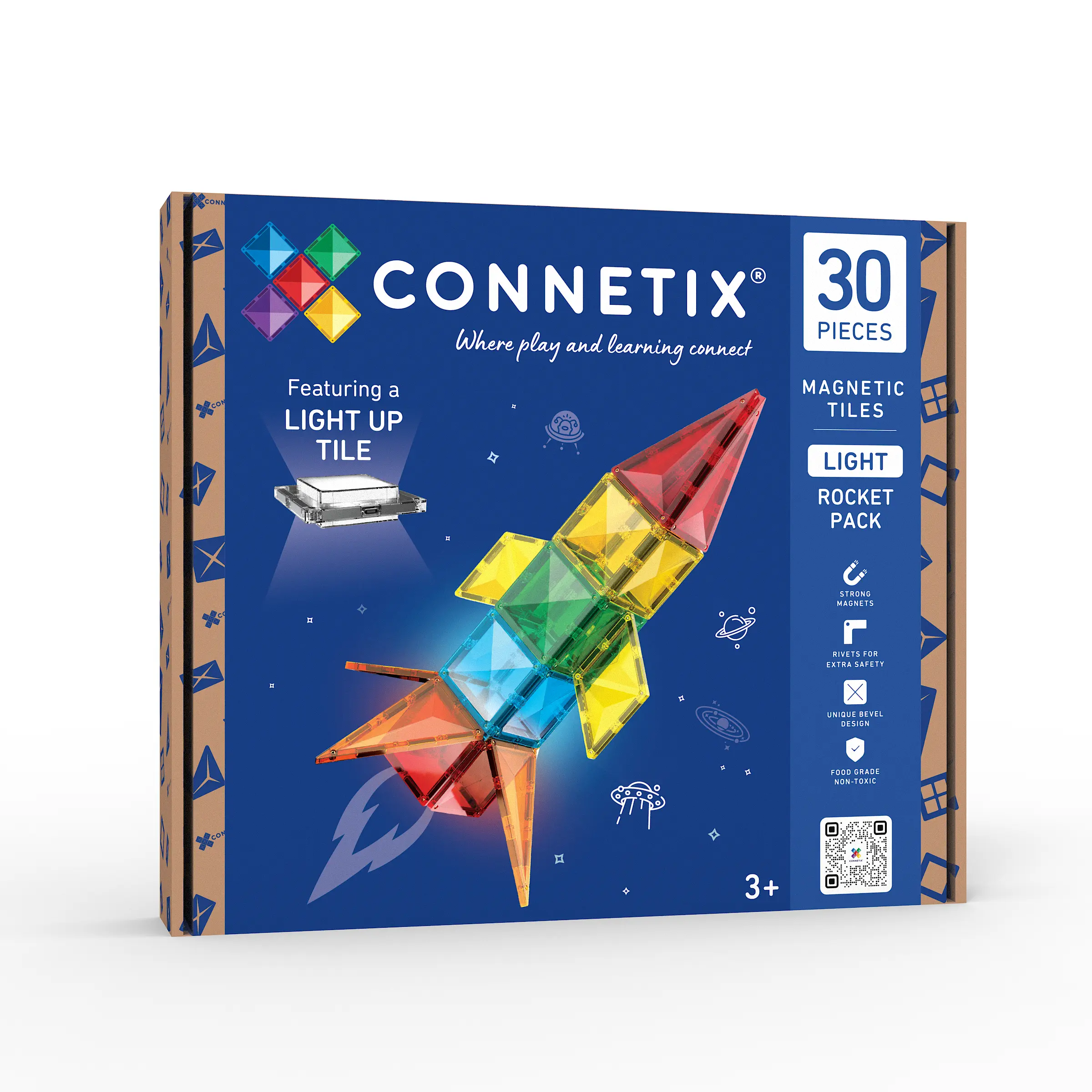 CONNETIX 輕型火箭套裝 30pcs