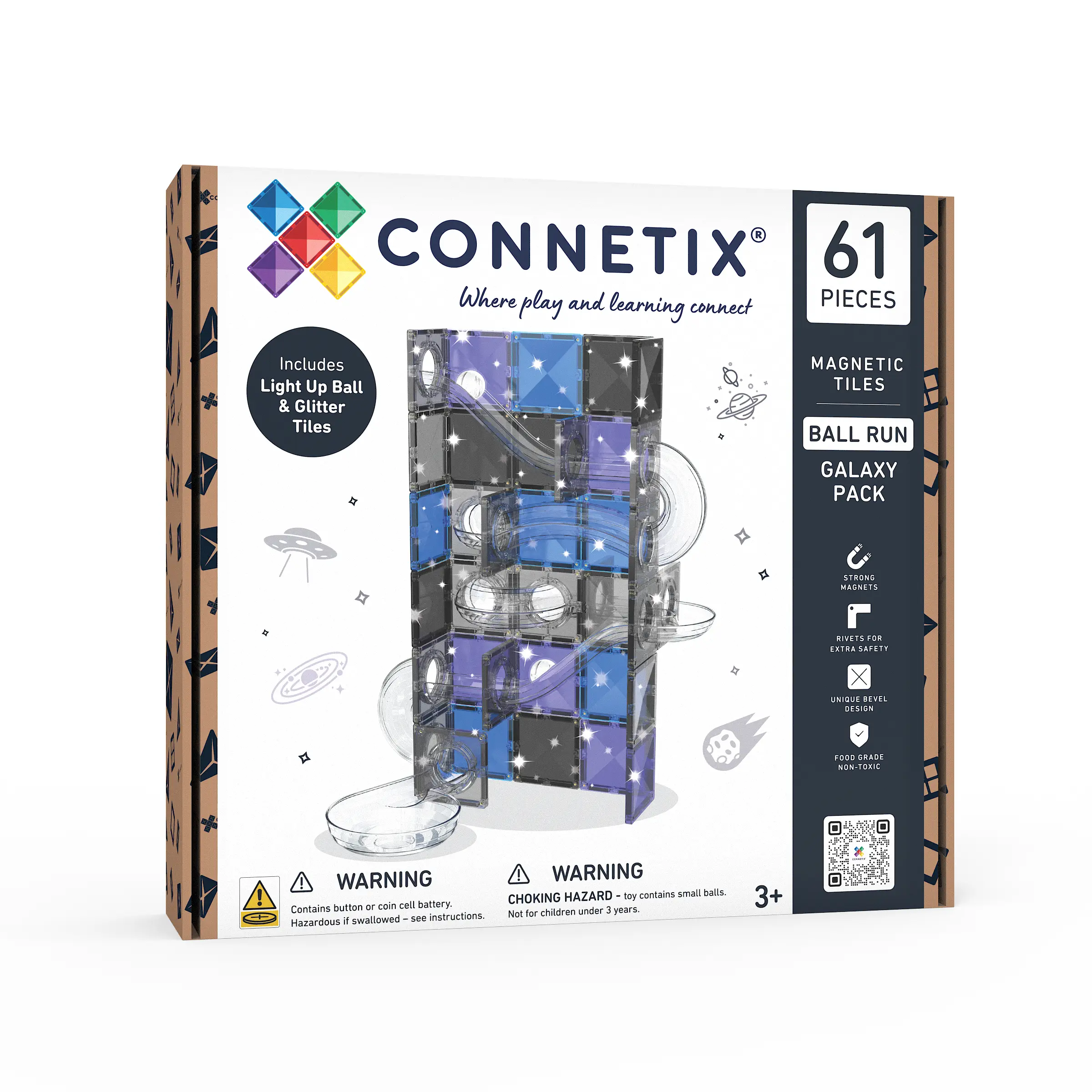 CONNETIX 滾球銀河套裝 61pcs