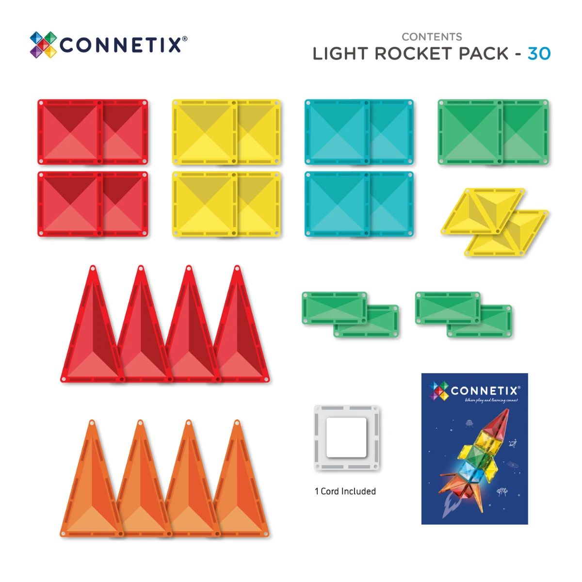CONNETIX 輕型火箭套裝 30pcs - Image 7